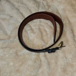 COACH Vintage Leather Belt Women's Size L